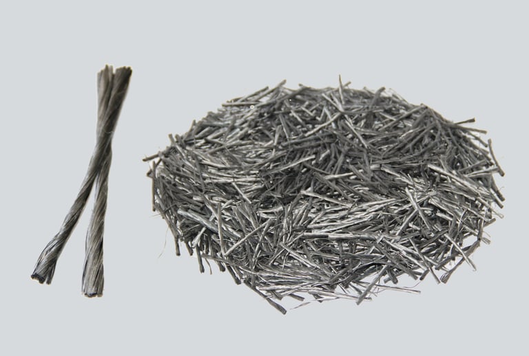 Fibra de polipropileno para concreto