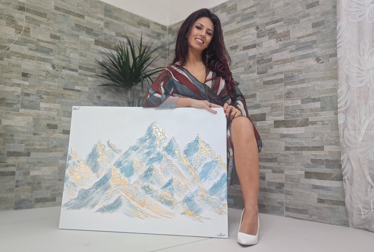 quadri materici arredamento home design interior minimal - Alba Rose Art - Rosalba Di Santo