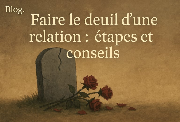 séparation amoureuse mort deuil relation résilience renaissance thérapie.