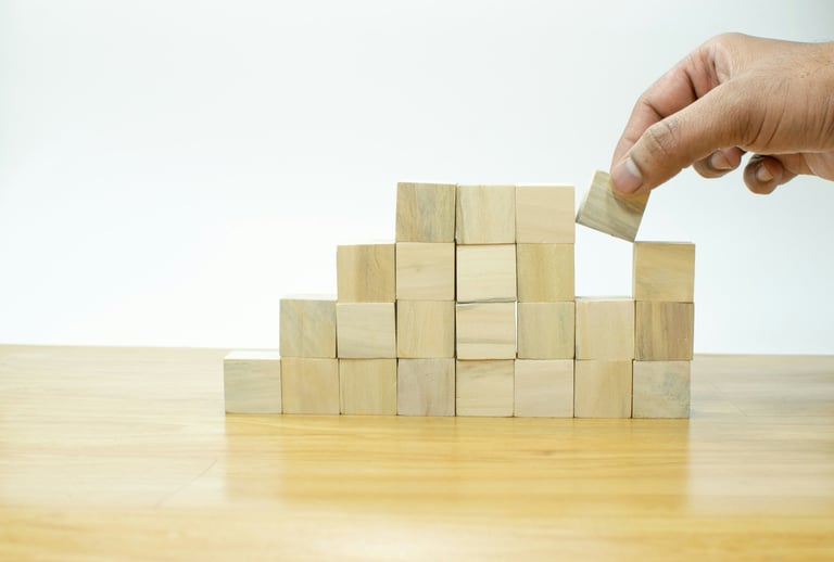 building blocks for solid foundation goal setting