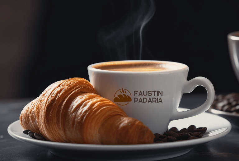 xícaras cafeteria padaria