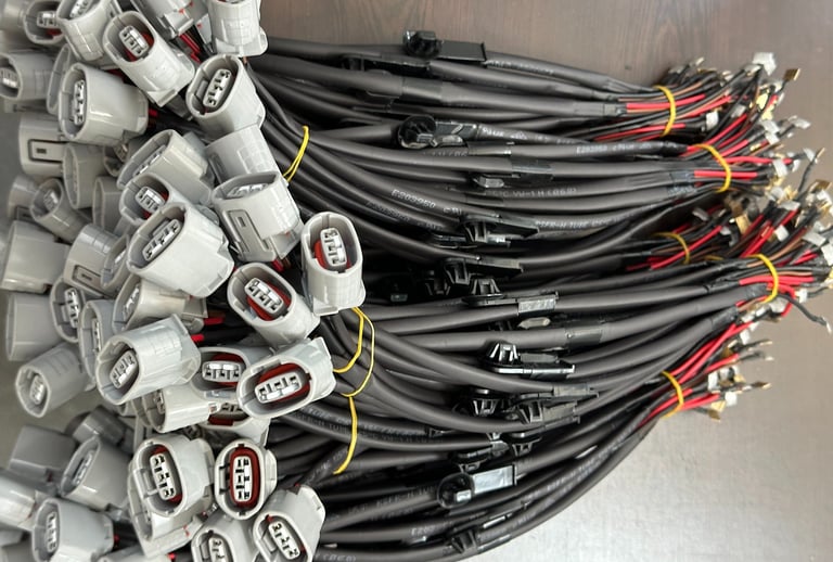 Round wire Backlite Connectors