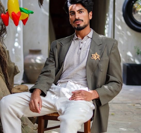 Dany Peña in formal menswear for luxury hospitality, event appearances and brand campaigns