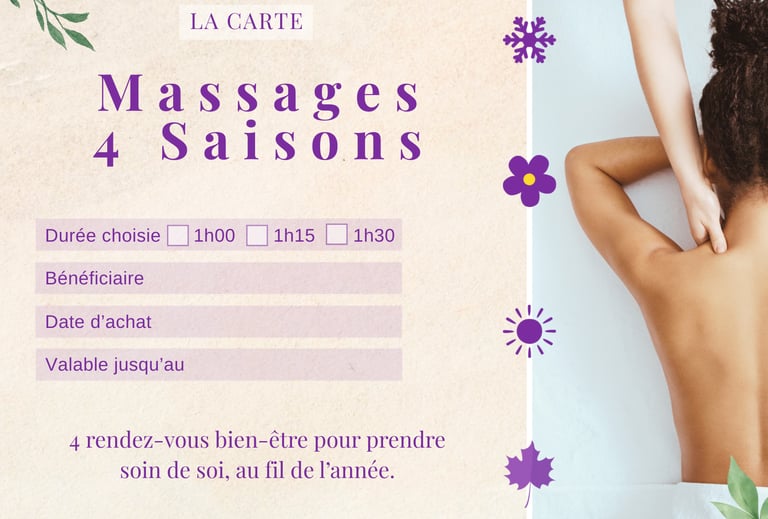 Massage 4 saisons