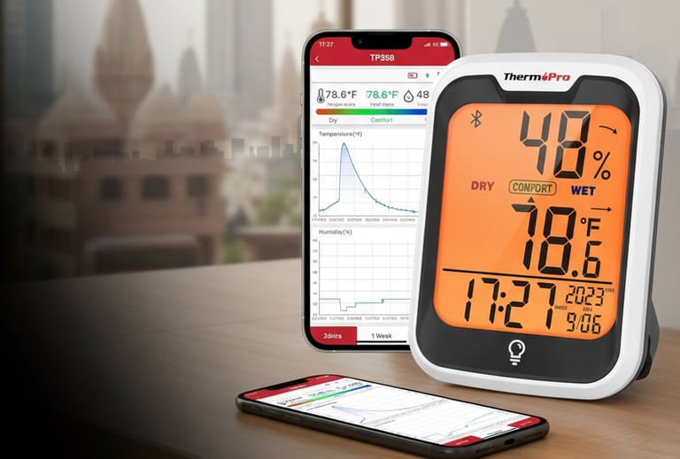 Thermo Hygro Meter TP358