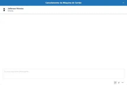 Como Cancelar a Maquina Rede pelo Chat