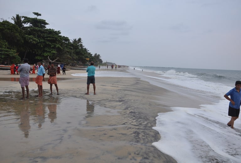 Vijay beach, Alappuzha, Kerala, India