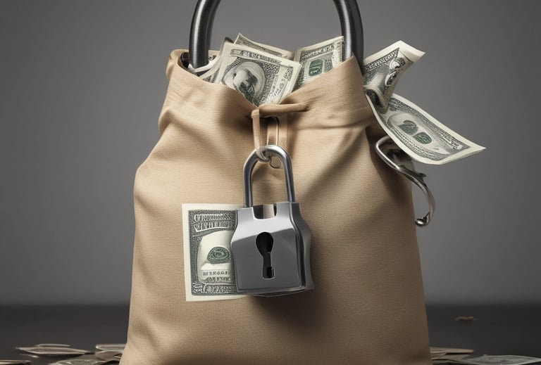 A financial advisor explaining investment options to a couple in a cozy meeting room.