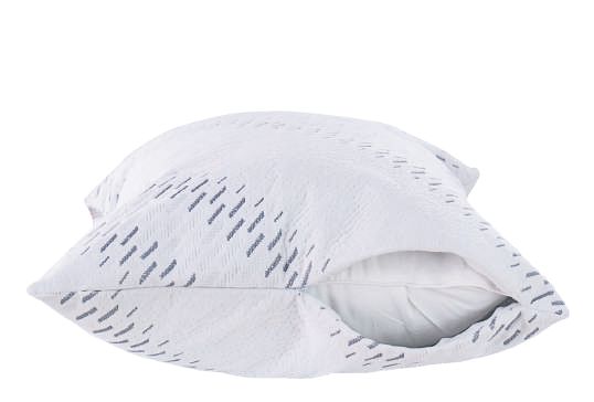 MIANS SOLUTIONS waterproof pillow protector: anti-microbial noiseless fabric for hygienic bedding