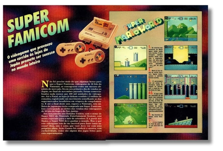 Revista Ação Games edição de Maio de 1991