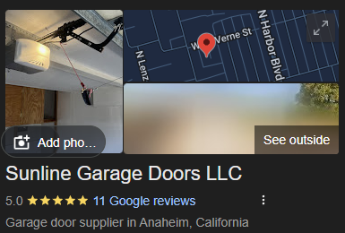 sunline garage doors google
