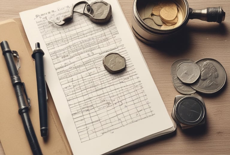 A neatly packaged coin shipment ready for delivery with secure labeling.