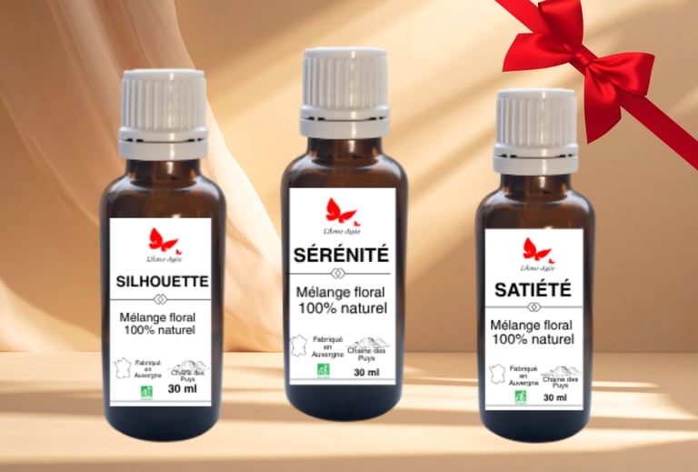 Flacon Sérénité, satiété, silhouette, L'Âme-Agie.