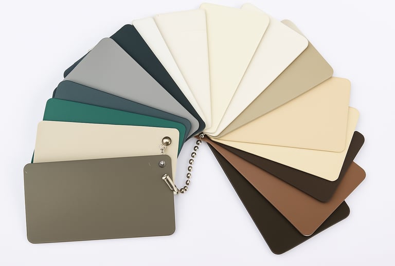 Our seamless gutters are available in 17 premium aluminum colors