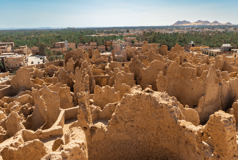 el oasis de siwa fortalza de shali 