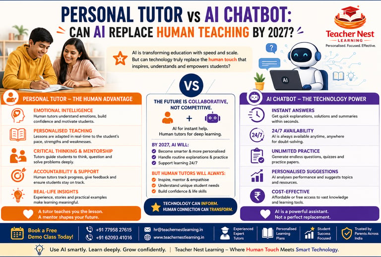 ai vs human tutor