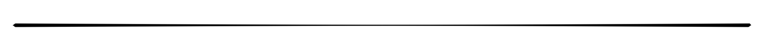 A solid black horizontal line divider used for minimalist web design and section breaks.