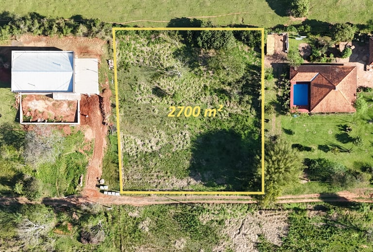 Grundstück mit Weitblick: 2.700 m² in Colonia Independencia / Planta Urbana