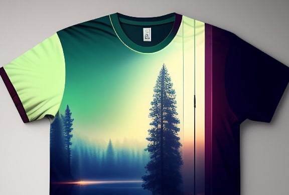 All over Dye Sublimation T-shirt Sublimation Printing