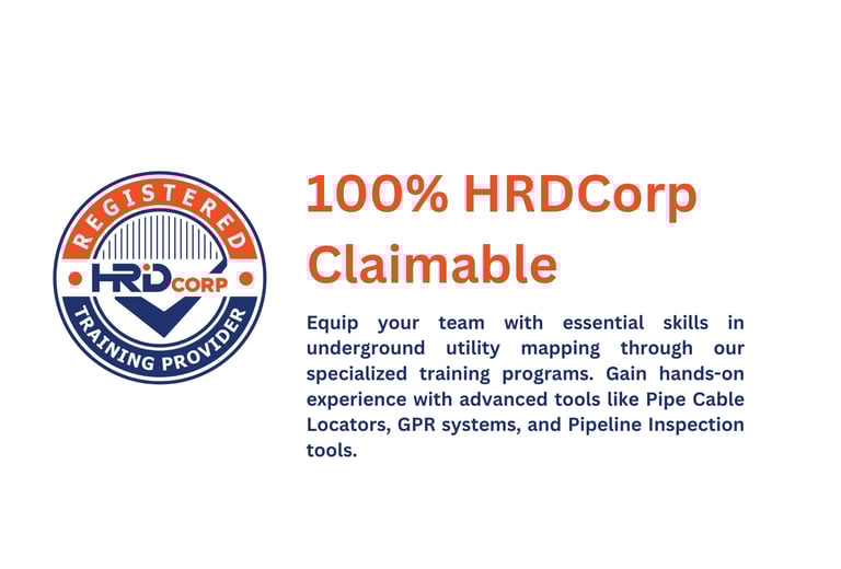 a picture of HRDCorp Logo that show RD-Palmer Academy EML Locator and GPR courses are claimable