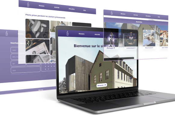 web site for "le sapin vert"