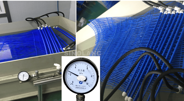 how capillary tube mats take pressure test