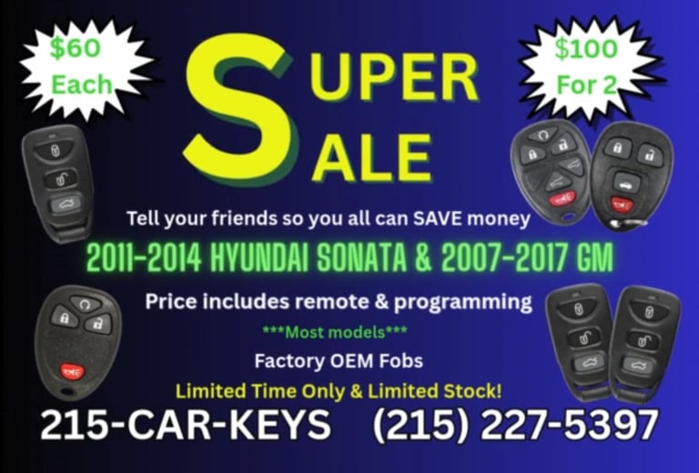 super sale on Hyundai sonata remotes