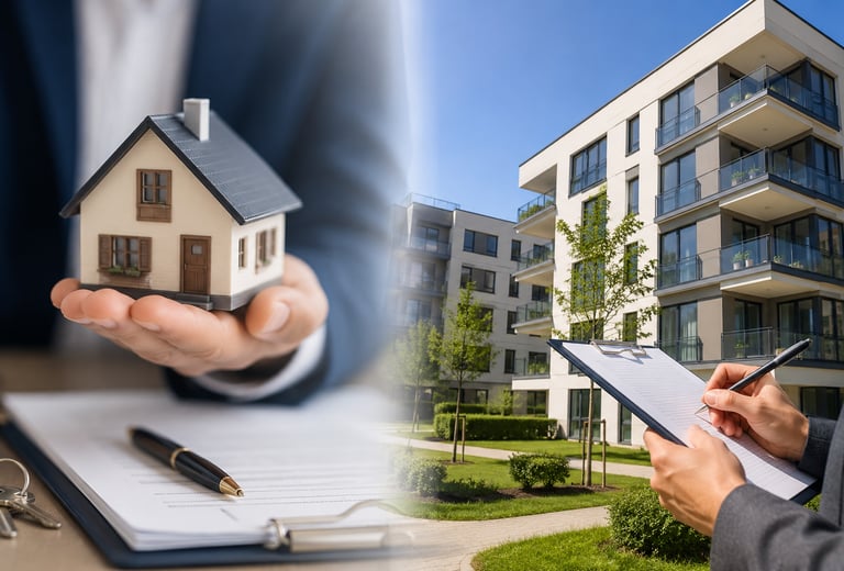 Representación de inmobiliaria y asesor de fincas