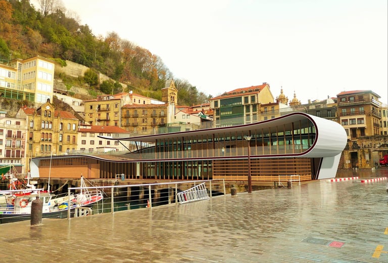 Proyecto Portaviones Puerto Donostia GURBAIN arquitectura