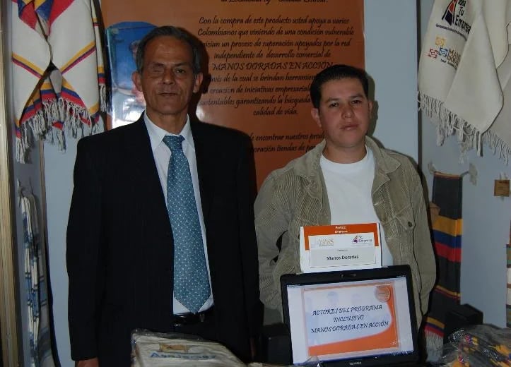 Maestro Reinaldo Niño junto a su hijo Reinaldo Niño Jr
