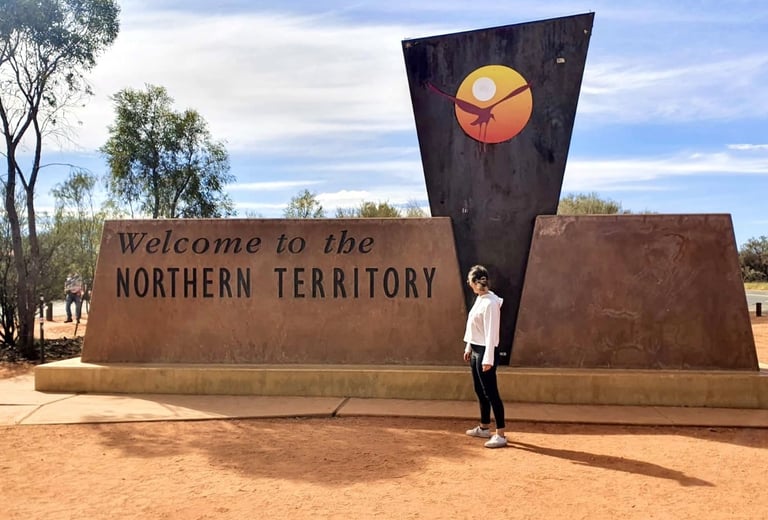 Frontera South Australia y Northern Territory