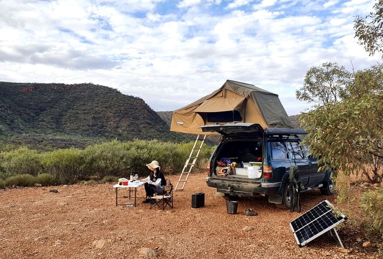 El coche con el que acampé en Australia