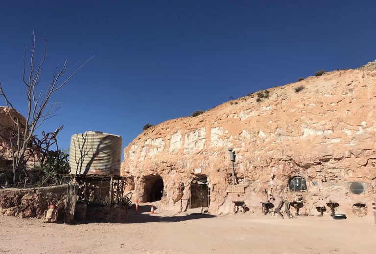 Casa cueva en Coober Pedy