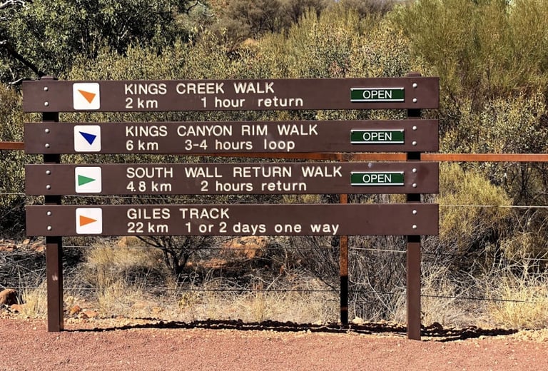 Caminatas en Kings Canyon