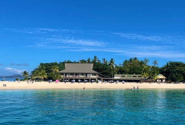 Beachcomber island en Fiyi