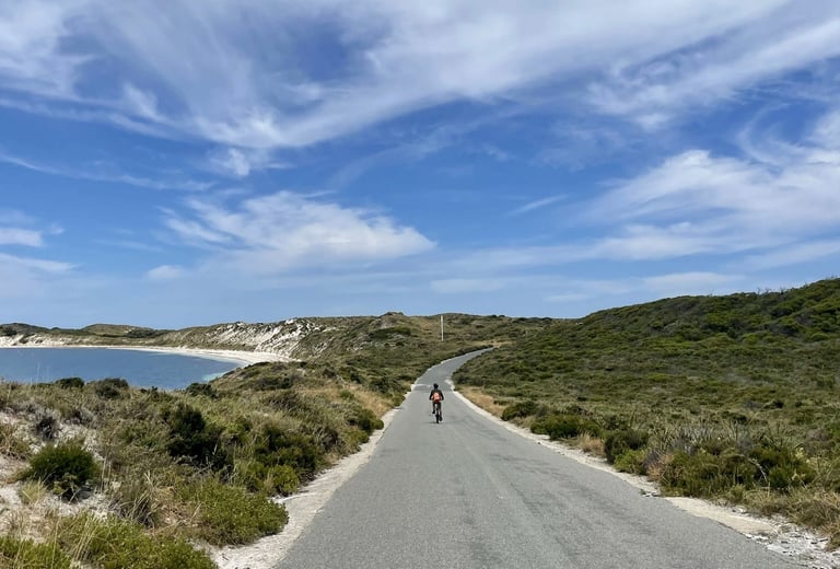 En bici por Rottnest Island