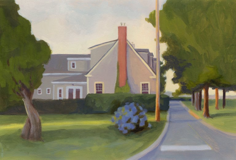 Ideally Situated - Painting by Michelle Darwin