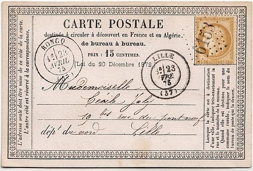 Losange Gros Chiffres 6153 et type 17.