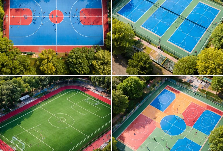 Sports Courts Construction in India