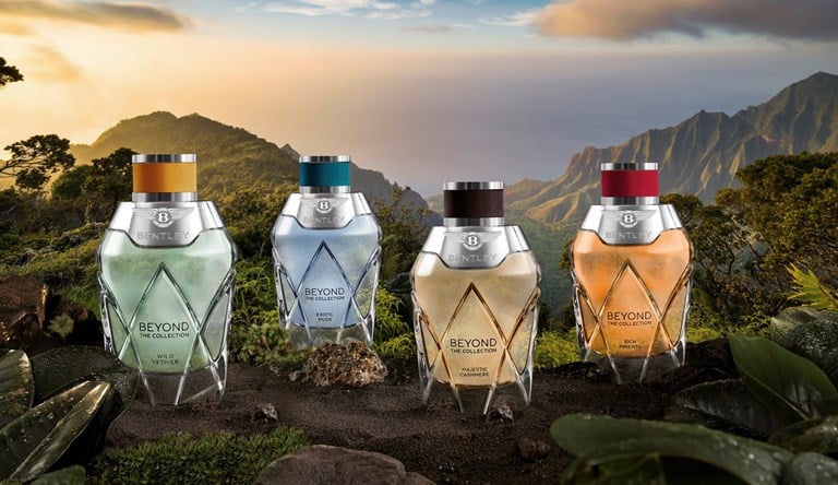 bentley fragrance bottles collection