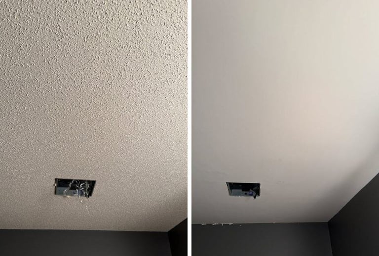 popcorn texture removal in massachusetts