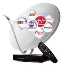a satellite dish dish dishwasher with a remote control