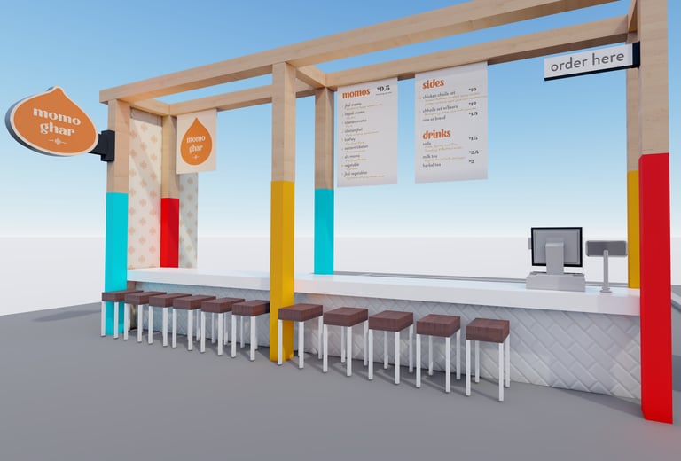 Momo Ghar Interior Environmental Brand