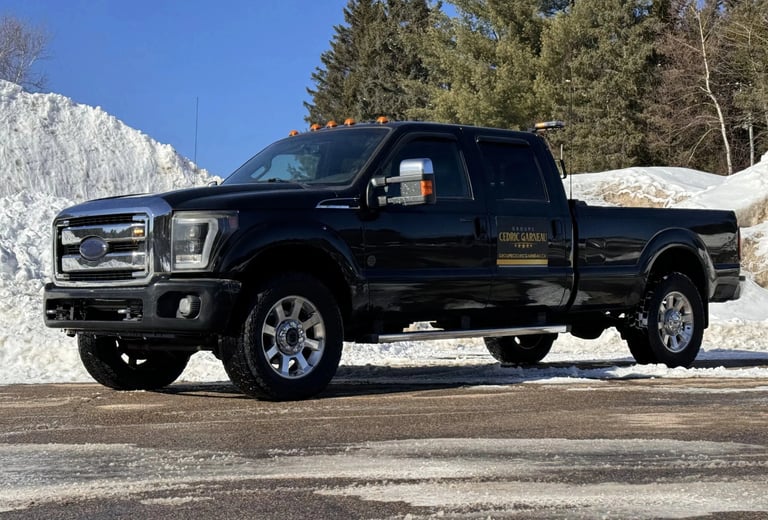 1 ton pickup truck gcg black