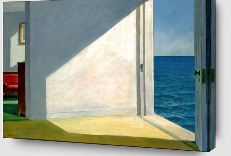 un appartement ouvert sur la mer