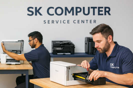 SK Computer: Best Printer Scanner Repair and Toner Refilling Service in Noida