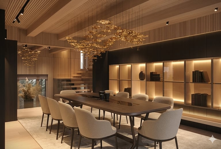 Premium interior LED lighting for luxury homes in Delhi NCR by Premanandlightz