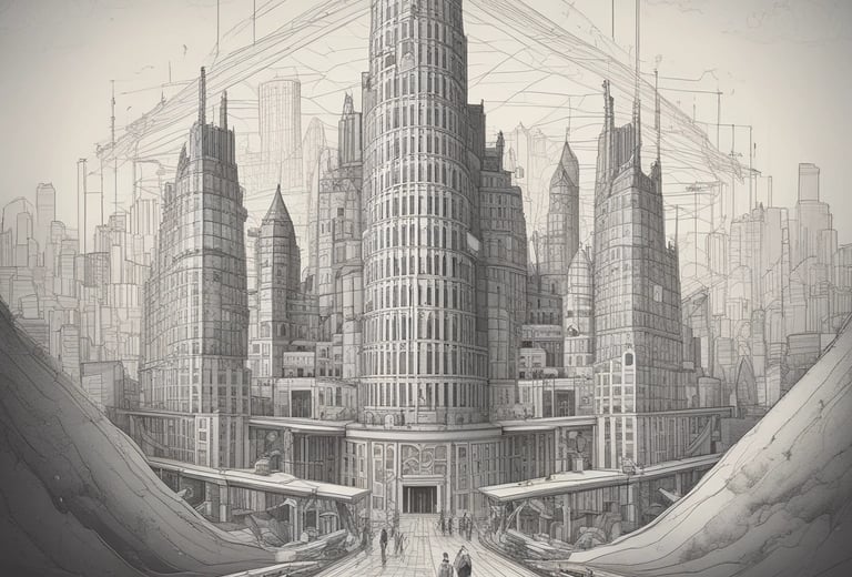 A professional consultant discussing financial charts over a coffee cup in a cozy office.