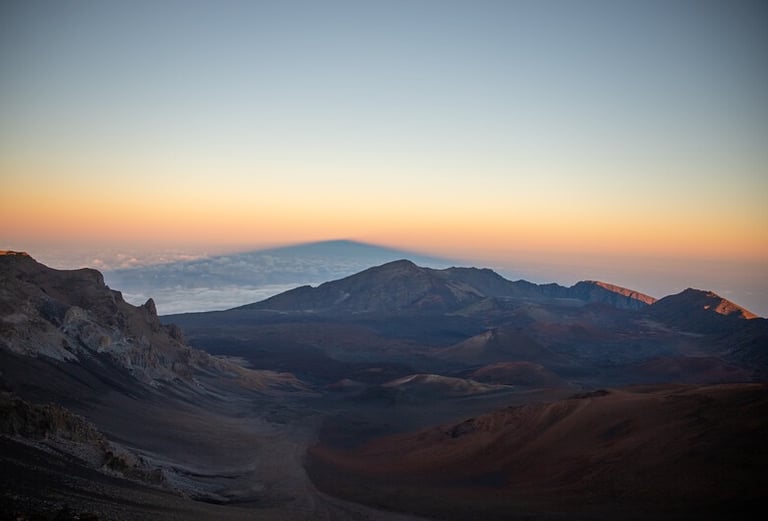 Haleakala Summit Panorama Maui Hawai'i