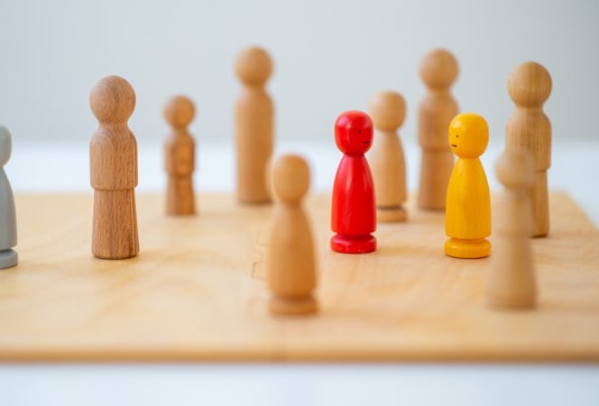 tablero con una constelacion de vincores